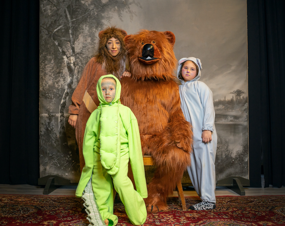 II Manar & Tuomas and their family in fancy dress costumes at the Pyhälahti Photography Studio Museum, Lapua.jpg